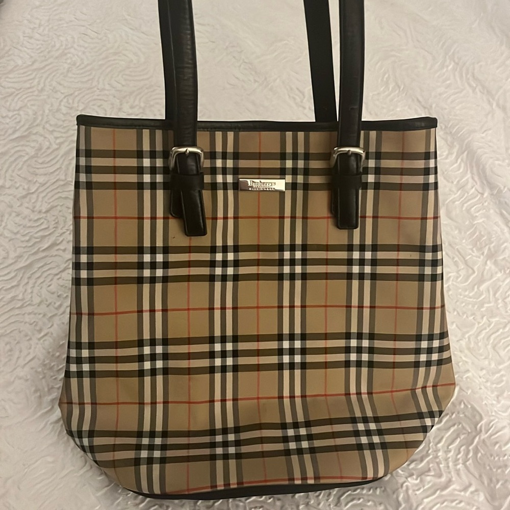 Burberry’s Blue Label Bucket Bag